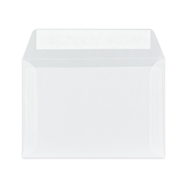Translucent Envelopes Clear 114 x 162 mm (C6)