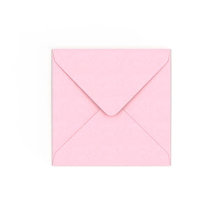 Pale Pink Gummed V-Flap Envelope (130 x 130mm)
