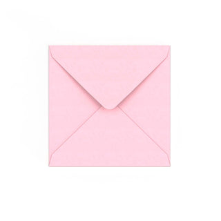 Pink Gummed V-Flap Envelope (140 x 140mm)