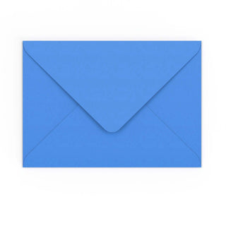 C5 Bright Blue Gummed V-Flap Envelope (162 x 229mm)