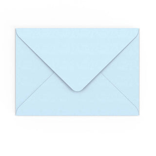 C5 Pale Blue Gummed V-Flap Envelope (162 x 229mm)