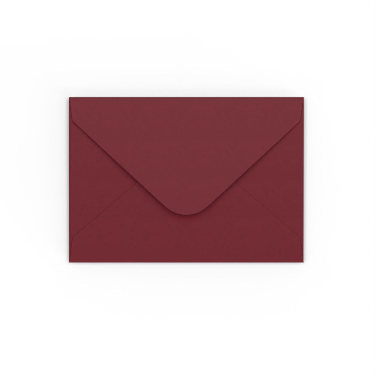 Burgundy envelopes