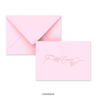 Valentine's Coloured Envelope (Live Love Design)