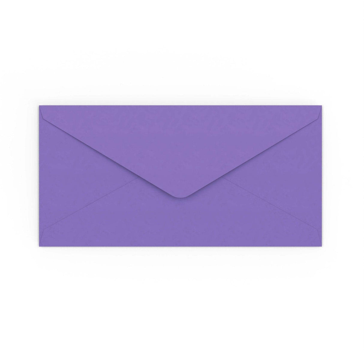 DL Purple Gummed V-Flap Envelope (110 x 220mm)
