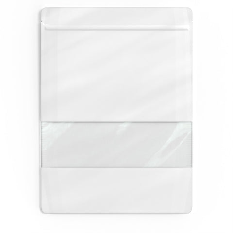 Kraft Food Pouch Bags White 340 x 250 mm