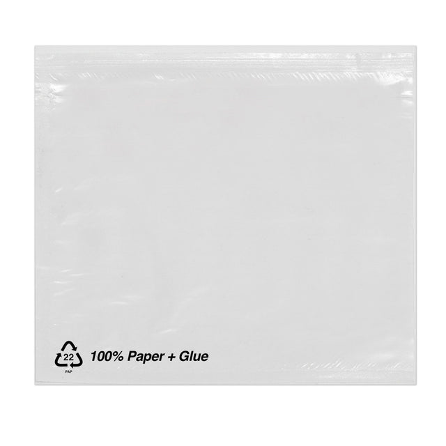 Documents Enclosed Biodegradable Envelopes (Non Printed) Clear 82 x 113 mm (C7)