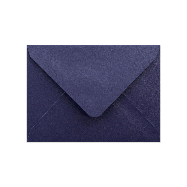 Pearlescent Envelopes Dark Blue 82 x 113 mm (C7) Gummed
