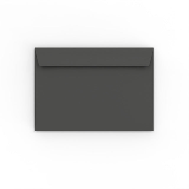 Creative Colour Peel & Seal Envelopes Black 114 x 162 mm (C6)