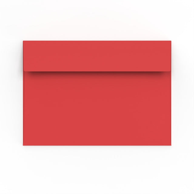 Creative Colour Peel & Seal Envelopes Red 162 x 229 mm (C5)