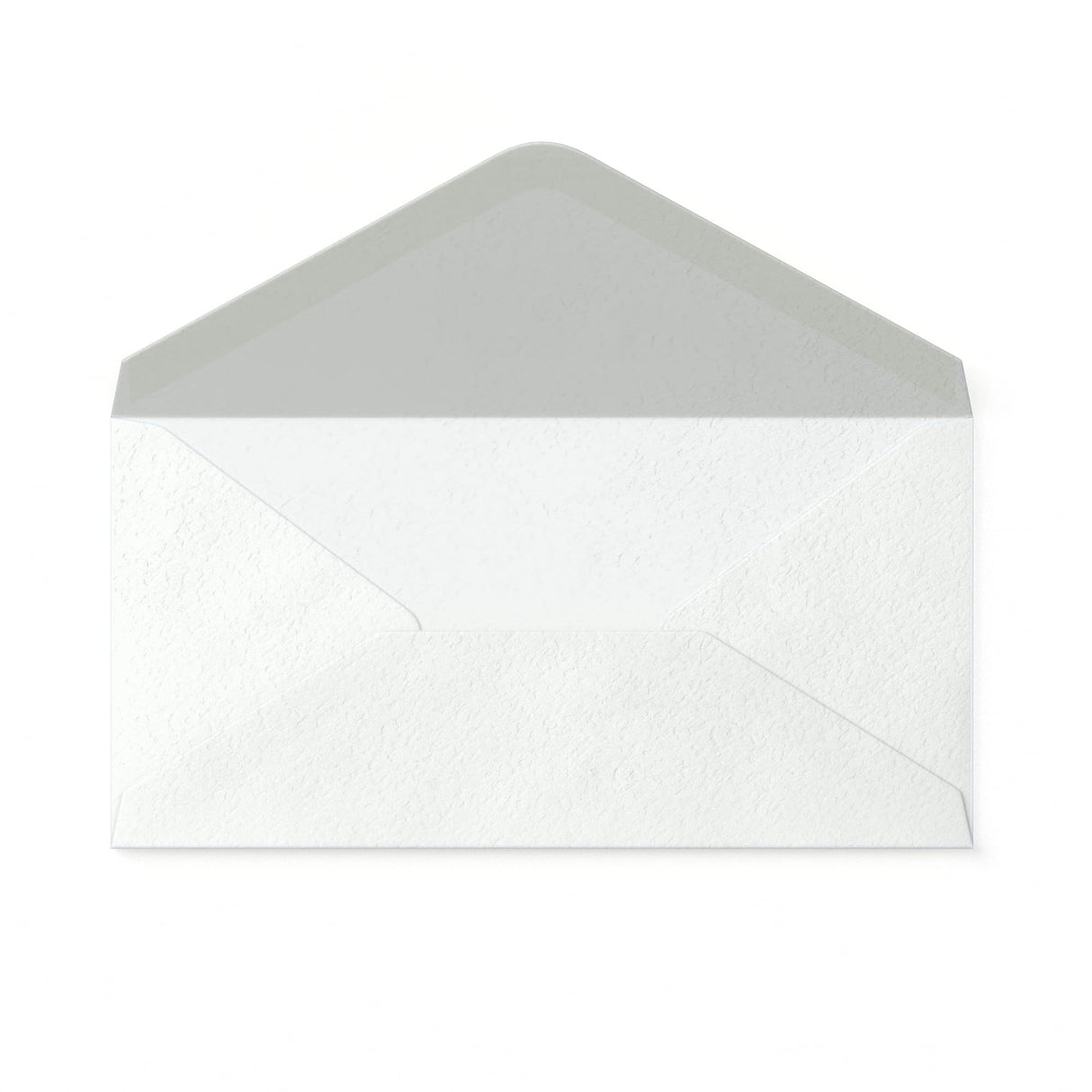 DL White Hammer Gummed V-Flap Envelope (110 x 220mm)