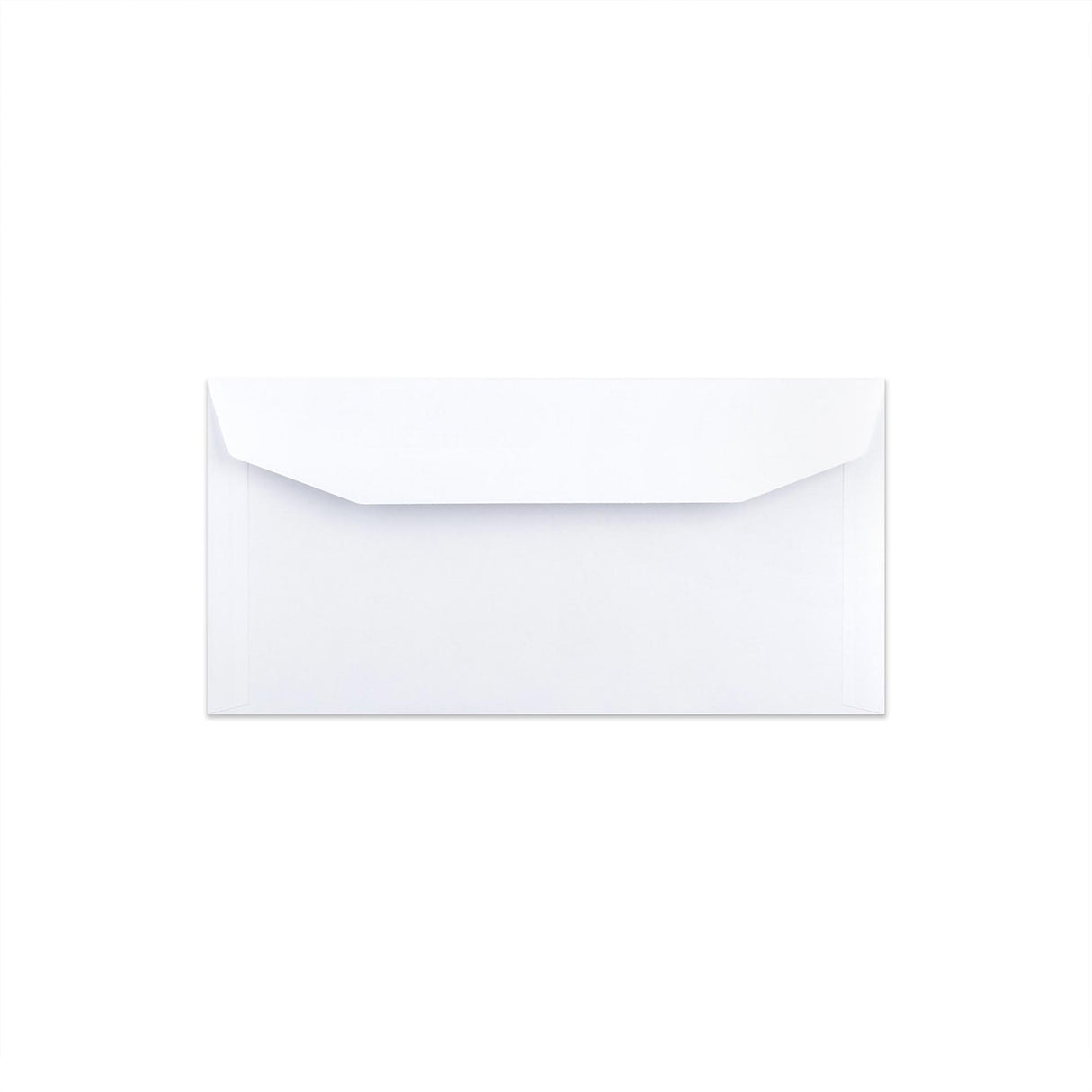White Opaque Gummed Business Envelope (114 x 229mm)