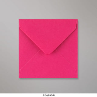 Fuschia Pink Gummed V-Flap Greeting Card Envelope (116 x 116mm)