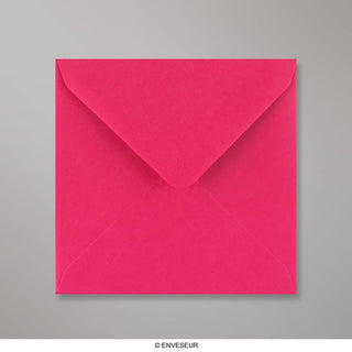 Fuschia Pink Gummed V-Flap Greeting Card Envelope (130 x 130mm)