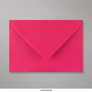 Fuschia Pink Gummed V-Flap Greeting Card Envelope (133 x 184mm)