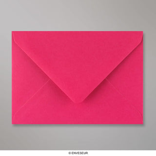 C6 Fuschia Pink Gummed V-Flap Greetings Envelope (114 x 162mm)