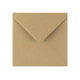 Kraft V-Flap Gummed Envelopes 110 Gsm Fleck 130 x 130 mm