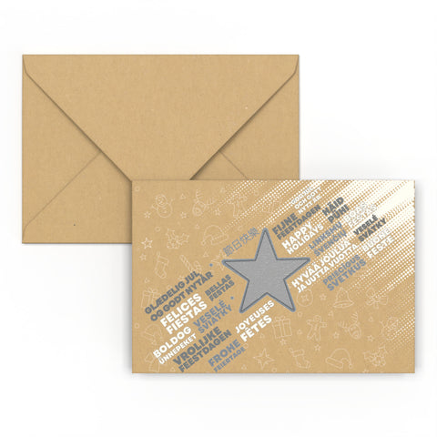 Christmas envelope Christmas Sparkles Fleck 114 x 162 mm (C6)