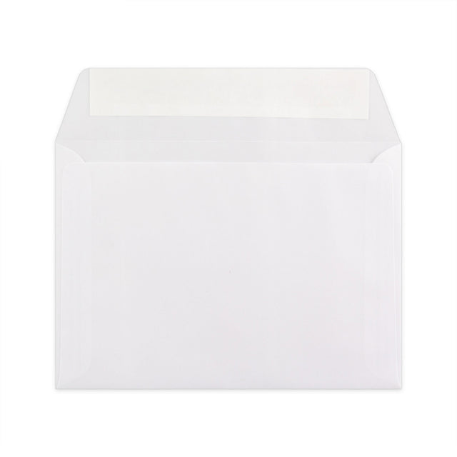 Translucent Envelopes White 114 x 162 mm (C6)