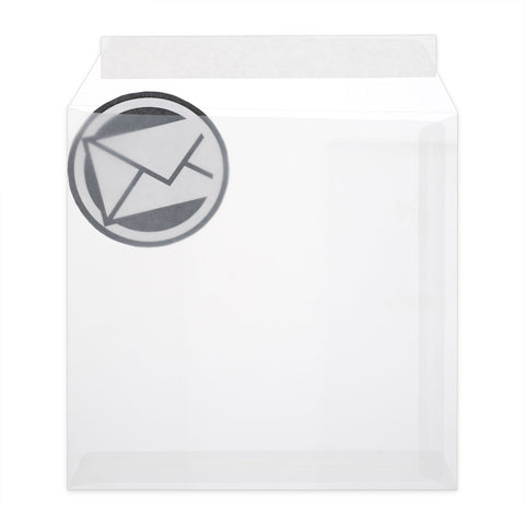 Translucent Envelopes Clear 220 x 220 mm