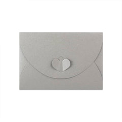 Butterfly Envelopes Silver 114 x 162 mm (C6)