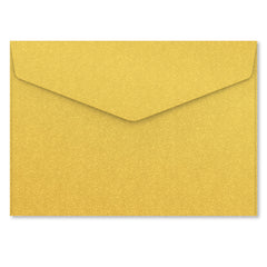 V-Flap Peel and Seal Envelopes Gold 162 x 229 mm (C5)