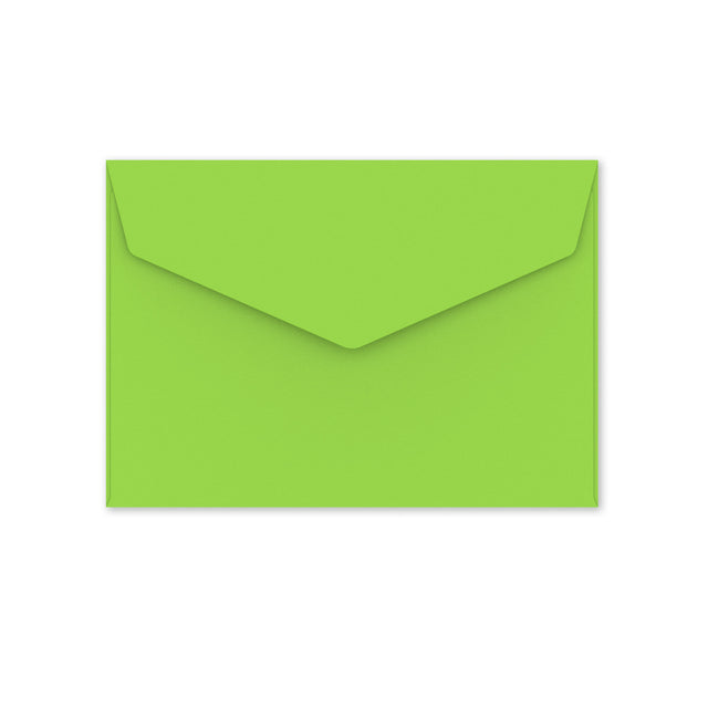 V-Flap Peel and Seal Envelopes Green 114 x 162 mm (C6)