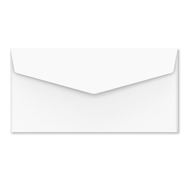 V-Flap Peel and Seal Envelopes White 110 x 220 mm (DL)