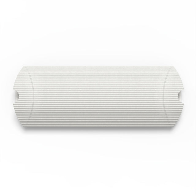 Corrugated Pillow Boxes Silver 220 x 110 mm (DL)