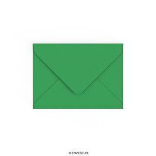 Kelly Green British Made Gummed Envelope (133 x 184mm)
