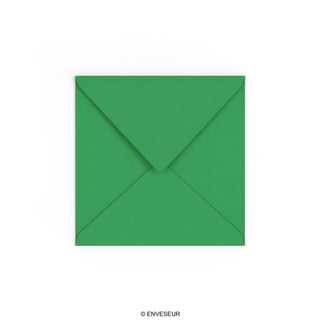 Kelly Green British Made Gummed Envelope (155 x 155mm)
