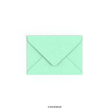 Jade green envelope 114x162 mm (C6)