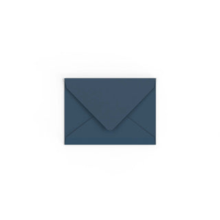 C7 Navy Blue British Made Gummed V-Flap Envelope (82 x 113mm)