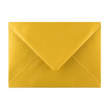 Metallic Gold Gummed V-Flap Greeting Card Envelope (125 x 175mm)