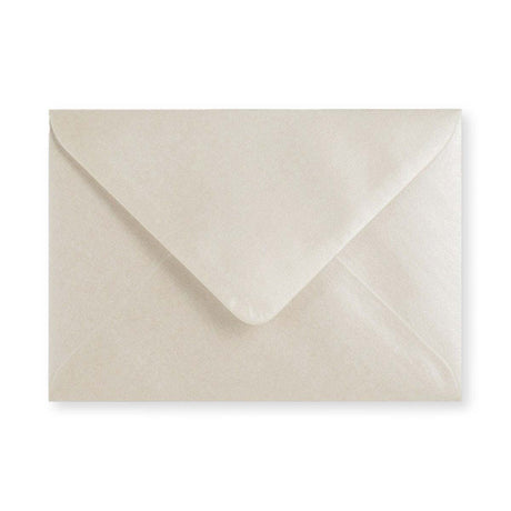 C6 Oyster Gummed V-Flap Greetings Envelope (114 x 162mm)
