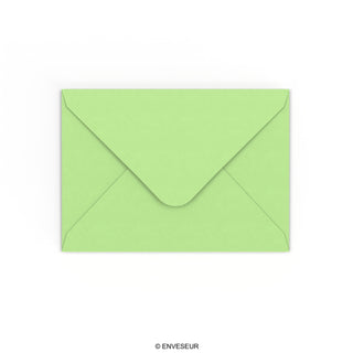 125x175 mm Pale Green Coloured Envelope