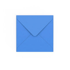 Bright Blue Gummed V-Flap Envelope (130 x 130mm)