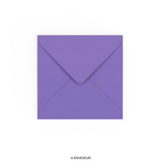 Purple Gummed V-Flap Envelope (130 x 130mm)