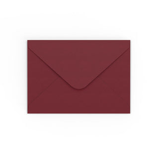 Burgundy envelopes Burgundy 133 x 184 mm Gummed