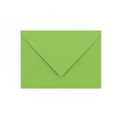 Mid Green Gummed V-Flap Envelope (133 x 184mm)