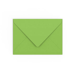 Mid Green Gummed V-Flap Envelope (133 x 184mm)