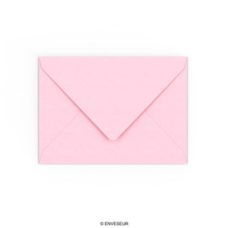 Pale Pink Gummed V-Flap Envelope (133 x 184mm)