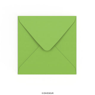 Mid Green Gummed V-Flap Envelope (155 x 155mm)