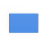 Bright Blue Gummed V-Flap Envelope (65 x 94mm)