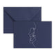 Wedding Envelopes (Love Design) Dark Blue 162 x 229 mm (C5)