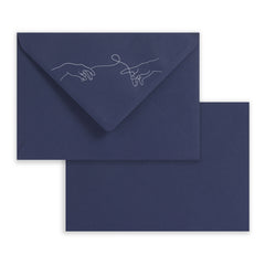 Wedding Envelopes (Destiny Design) Dark Blue 162 x 229 mm (C5)