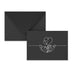 Valentine's Coloured Envelope (Share Love Design) Black 114 x 162 mm (C6)