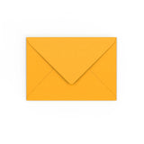C6 Dark Yellow Gummed V-Flap Envelope (114 x 162mm)