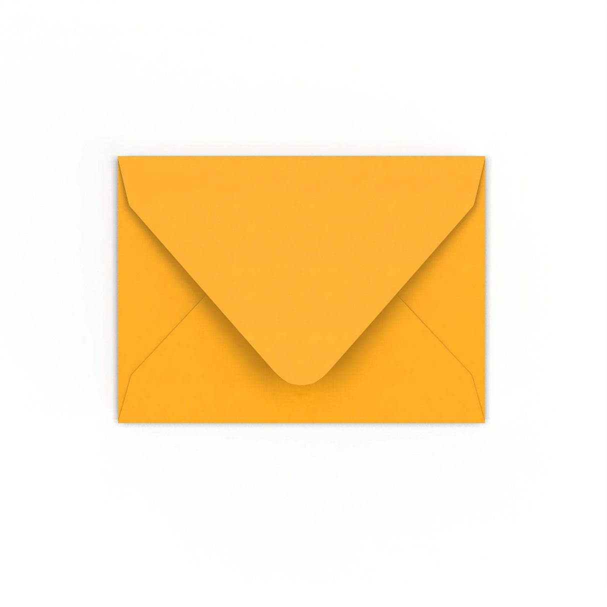 C7 Dark Yellow Gummed V-Flap Envelope (82 x 113mm)