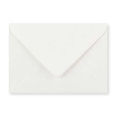C6 White Gummed V-Flap Envelope (114 x 162mm)