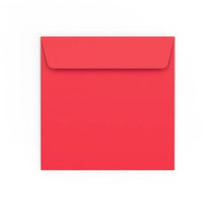 Bright Red Peel & Seal Envelope (155 x 155mm)